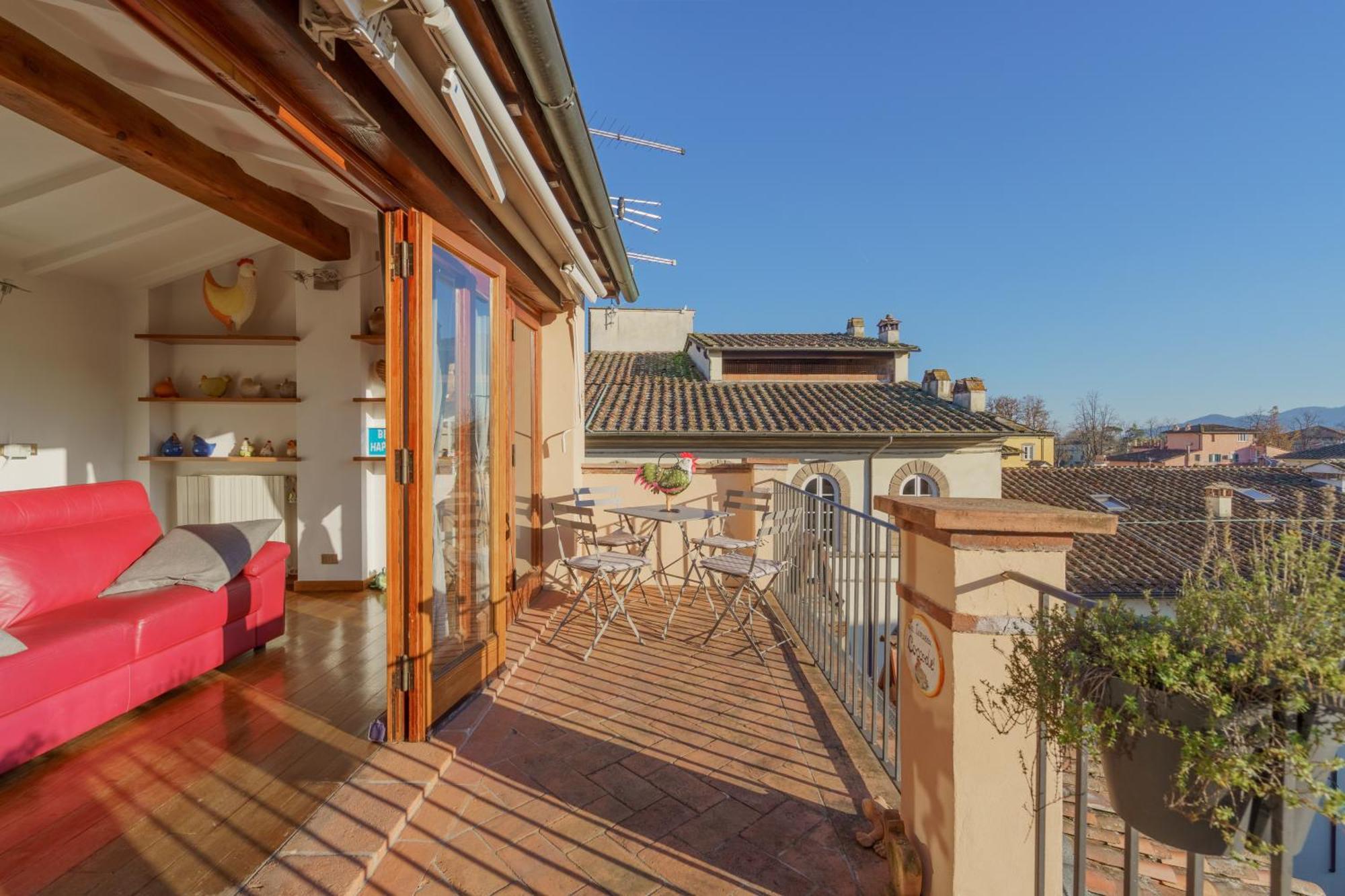 Terrazza Coccode' Spazioso Con Vista Mozzafiato! Lukka Zewnętrze zdjęcie