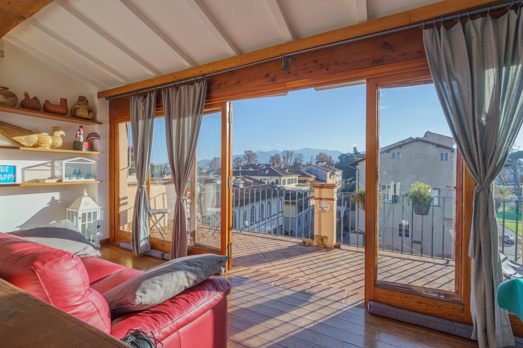 Terrazza Coccode' Spazioso Con Vista Mozzafiato! Lukka Zewnętrze zdjęcie